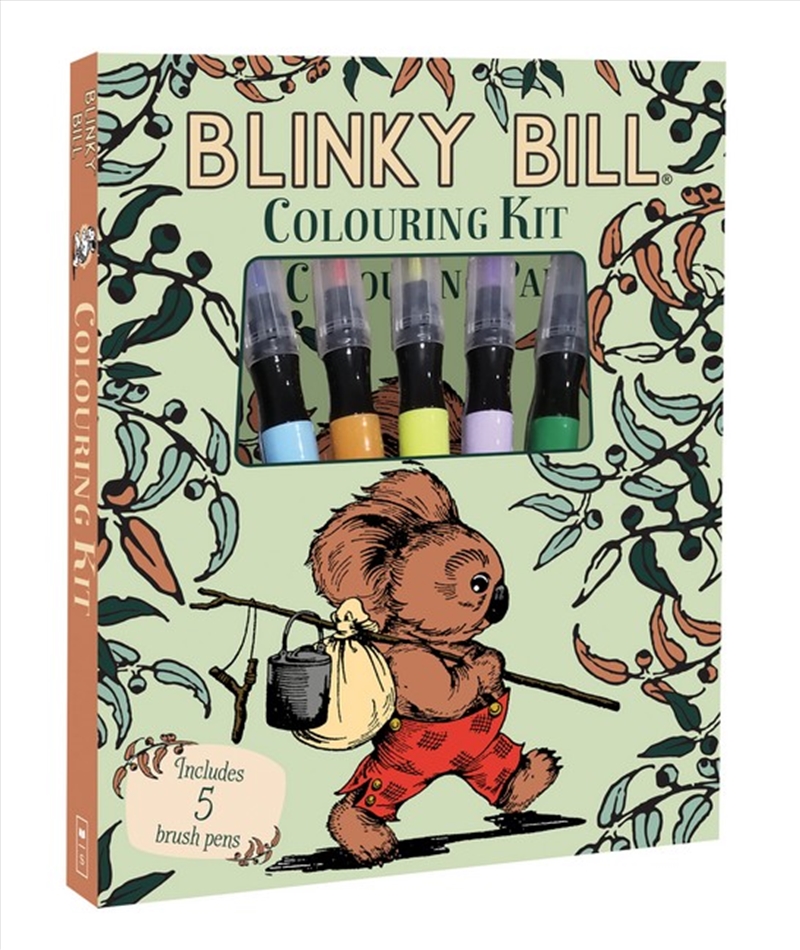 Blinky Bill: Adult Colouring Kit (Flying Bark)/Product Detail/Kids Colouring