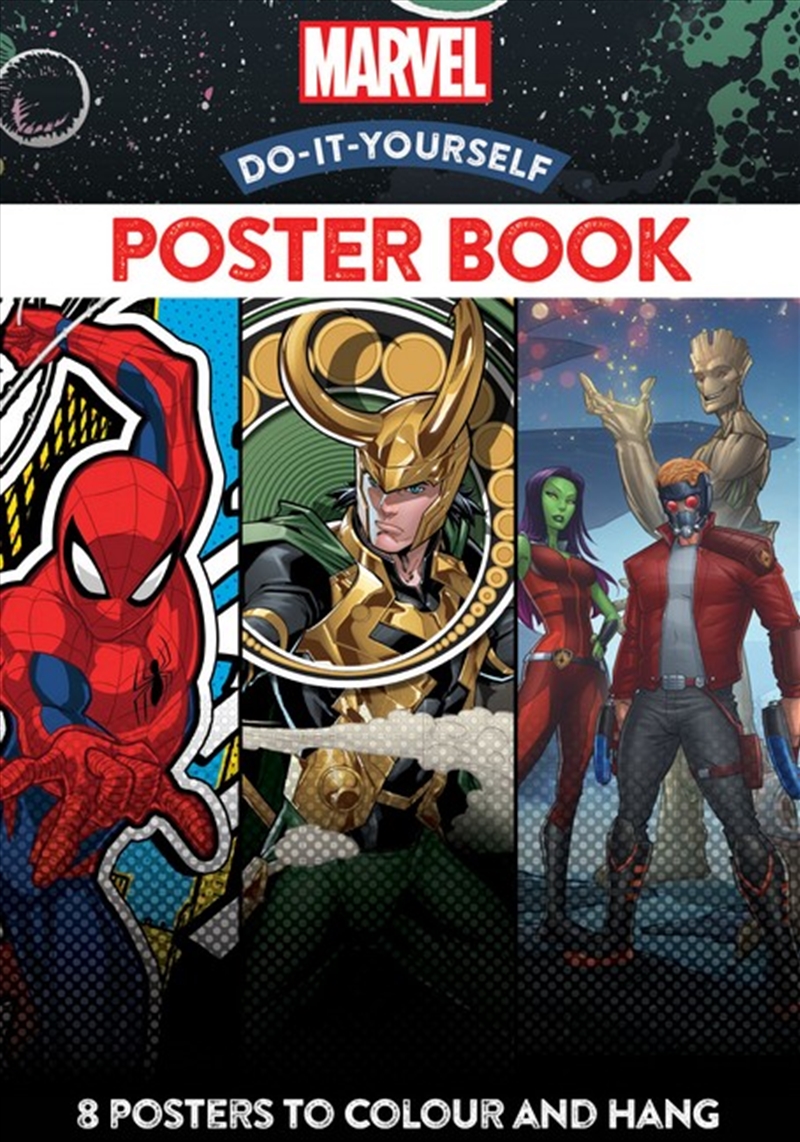 Marvel: Do-It-Yourself Poster Book/Product Detail/Kids Activity Books