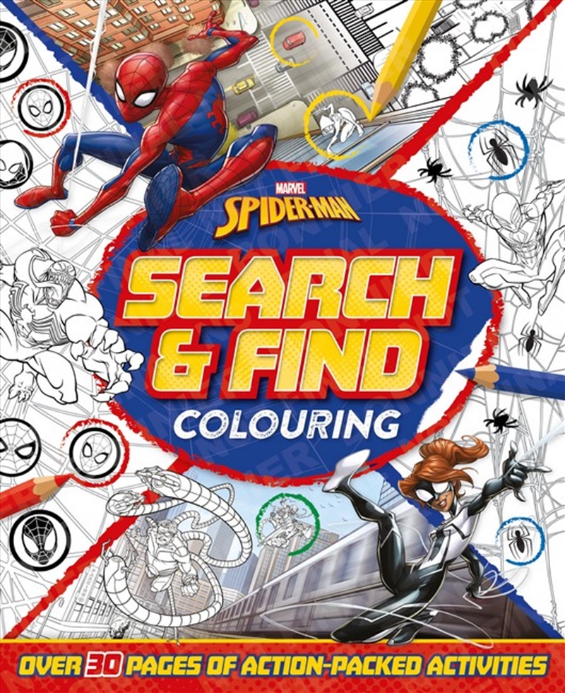 Spider Man: Search & Find Colouring (Marvel)/Product Detail/Kids Colouring