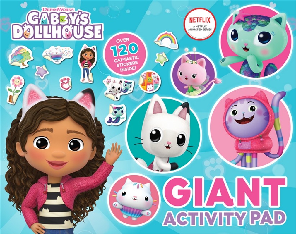 Gabby'S Dollhouse: Giant Activity Pad (Dreamworks) 2023/Product Detail/Kids Activity Books