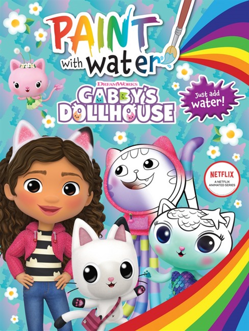 Gabby'S Dollhouse: Paint With Water (Dreamworks) 2023/Product Detail/Kids Activity Books