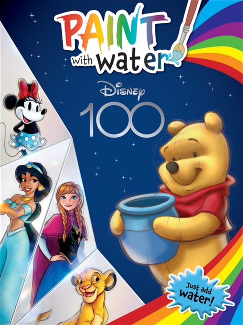 Disney 100: Paint With Water/Product Detail/Kids Activity Books