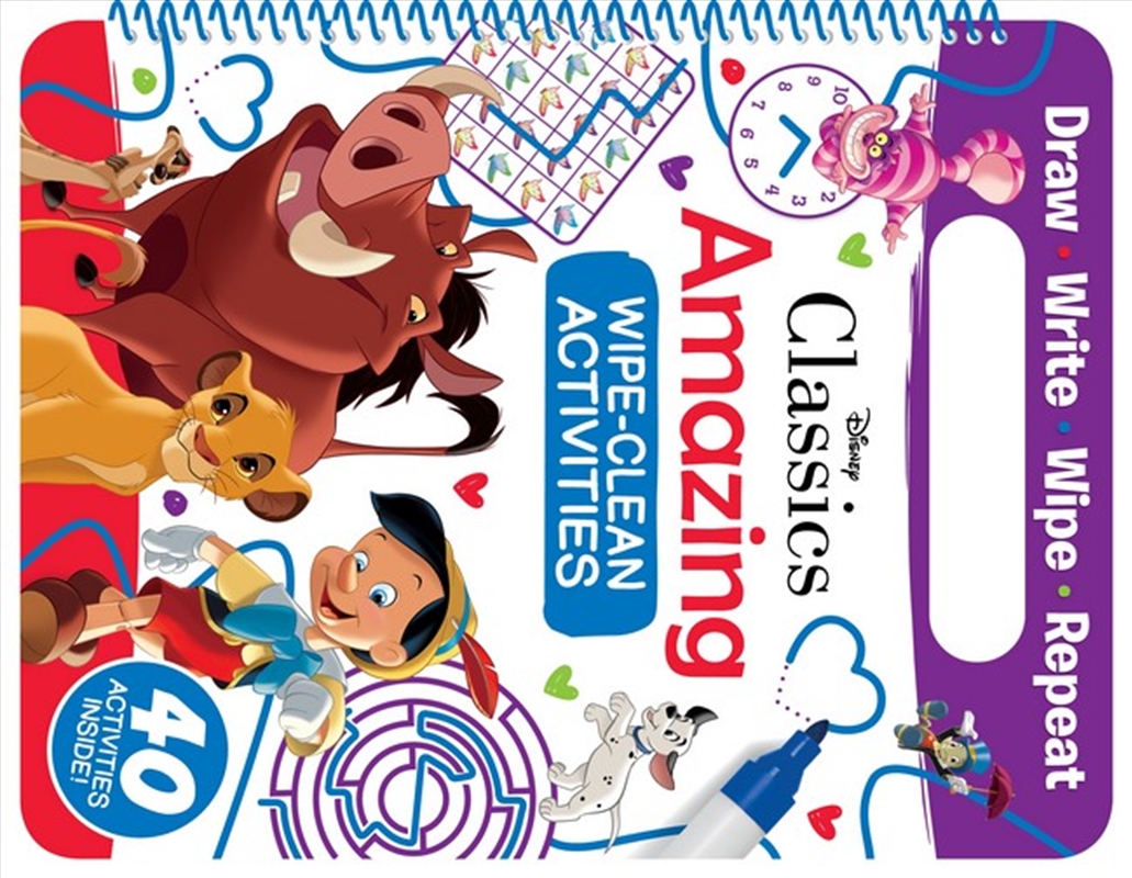 Disney Classics: Amazing Wipe-Clean Activities/Product Detail/Kids Activity Books