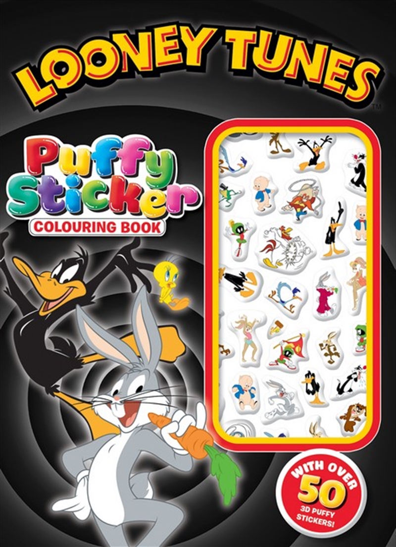 Looney Tunes: Puffy Sticker Colouring Book (Warner Bros.)/Product Detail/Kids Colouring