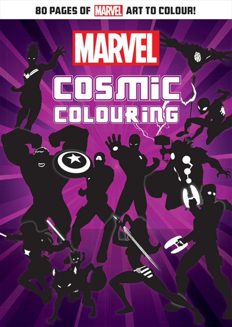 Marvel: Cosmic Adult Colouring (Featuring Guardians Of The Galaxy)/Product Detail/Kids Colouring