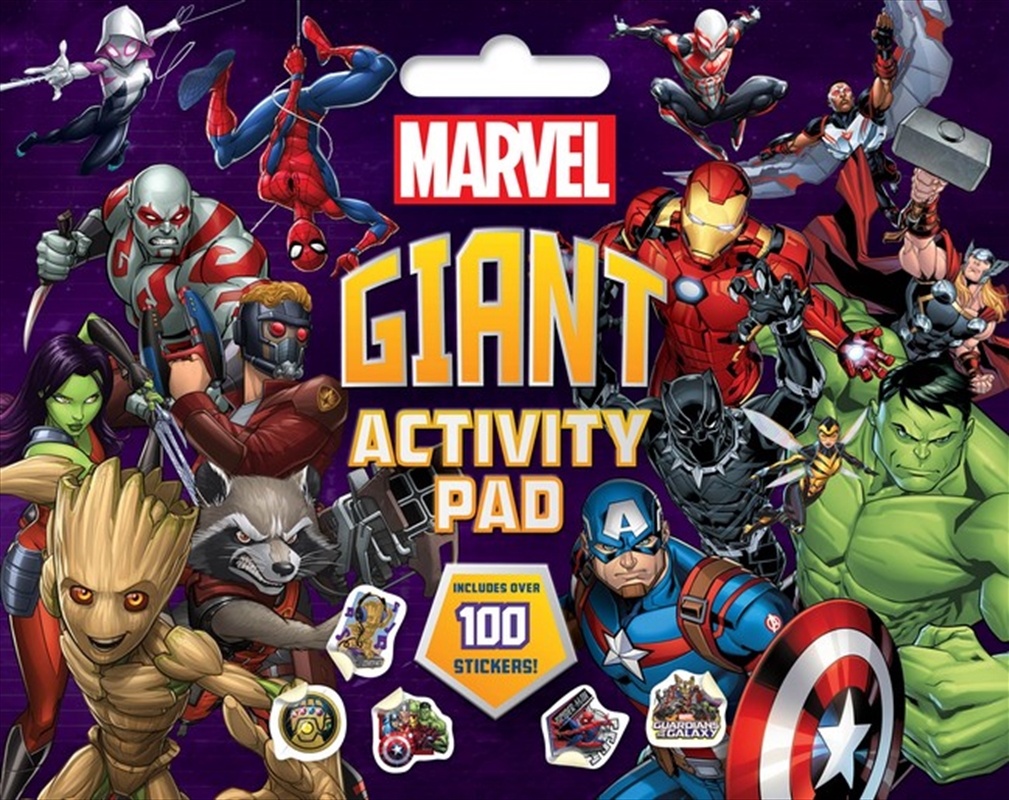 Marvel: Giant Activity Pad (Featuring Guardians Of The Galaxy)/Product Detail/Kids Activity Books