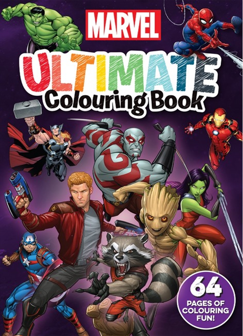 Marvel: Ultimate Colouring Book (Featuring Guardians Of The Galaxy)/Product Detail/Kids Colouring