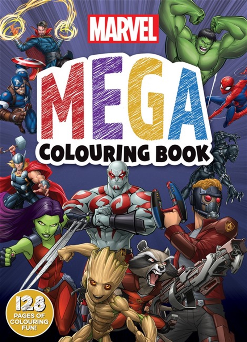 Marvel: Mega Colouring Book (Featuring Guardians Of The Galaxy)/Product Detail/Kids Colouring