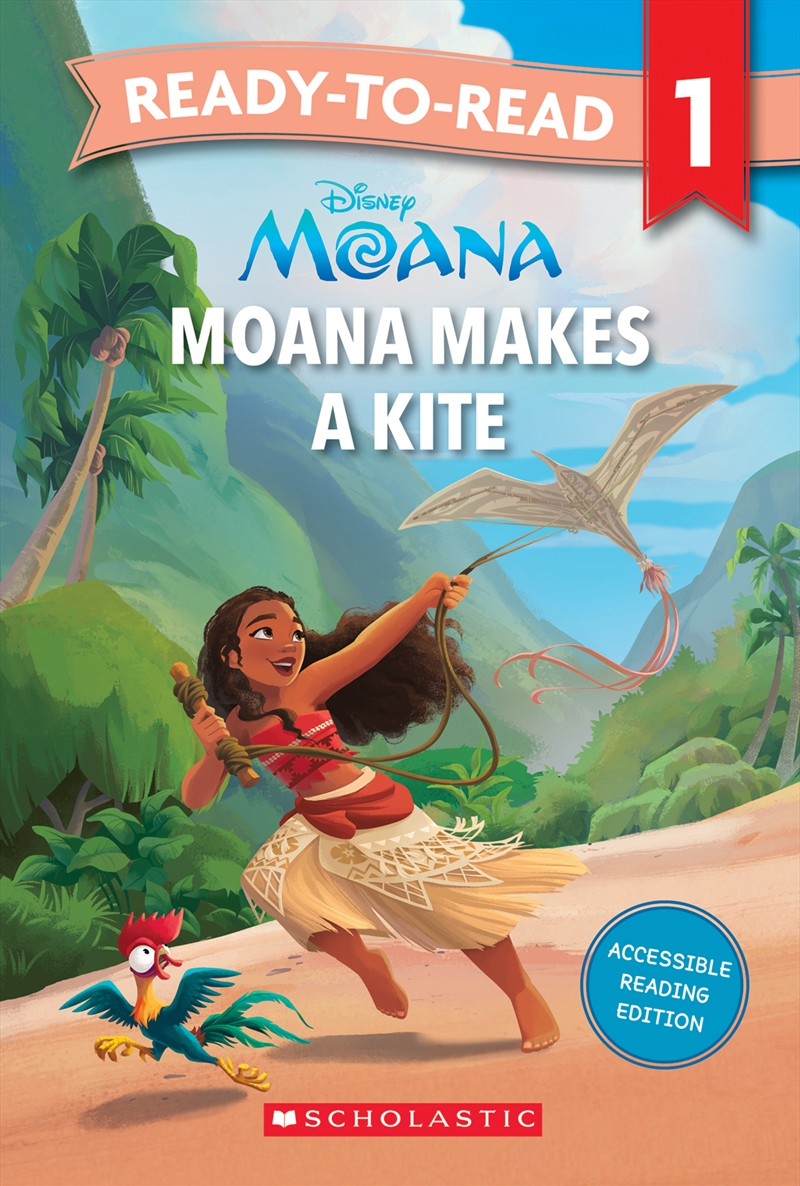 Moana Makes A Kite: Ready-To-Read Level 1 (Disney) Hb/Product Detail/Early Childhood Fiction Books