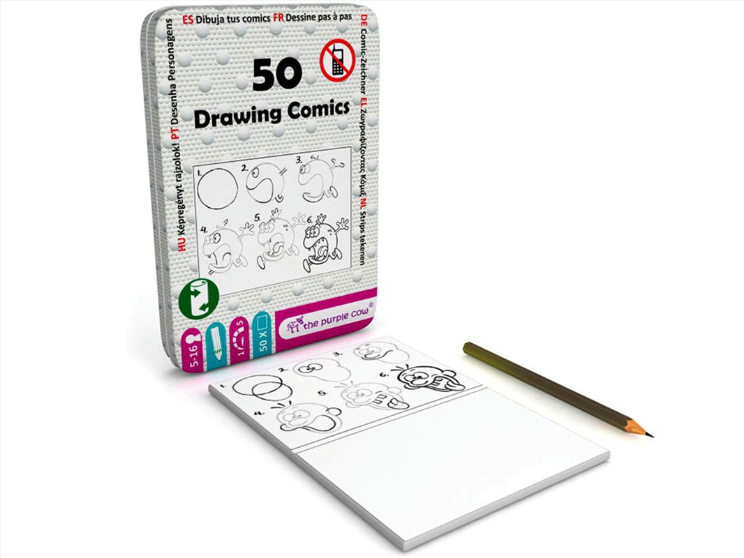 50 Drawing Comics, Tin/Product Detail/Arts & Craft