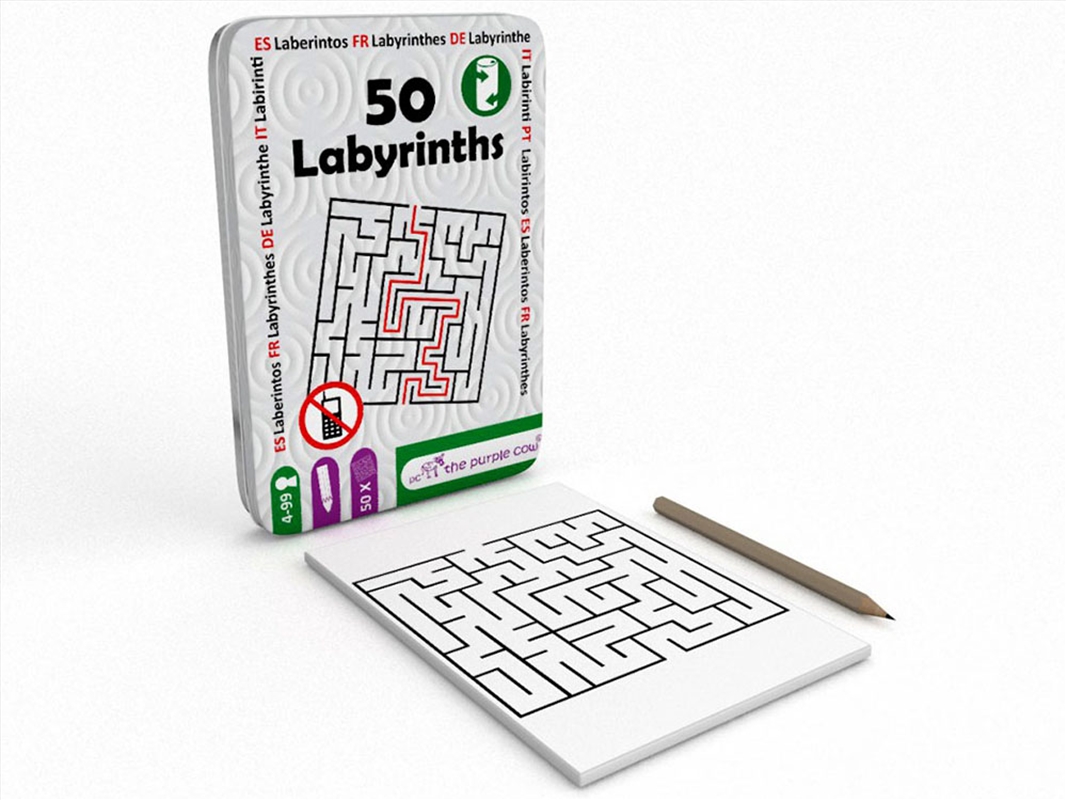 50 Labyrinths, Tin/Product Detail/Arts & Craft