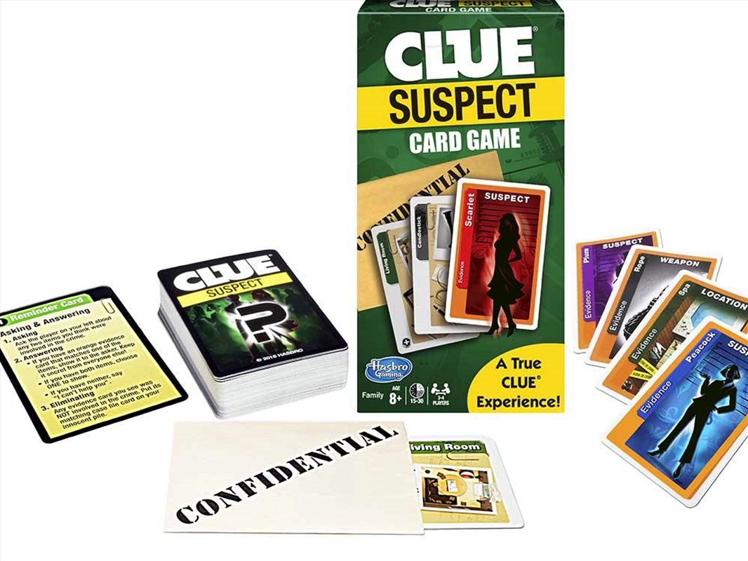 Clue Suspect Card Game/Product Detail/Card Games