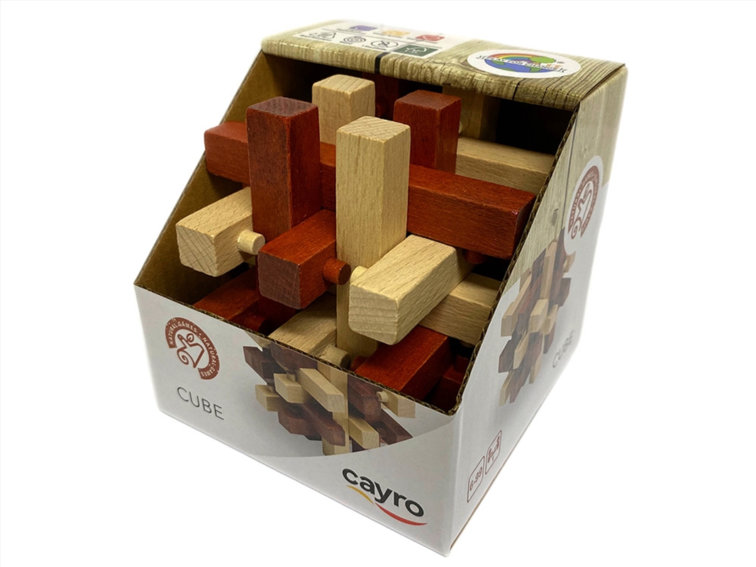 Cube Wood Puzzle (Cayro)/Product Detail/Adult Games