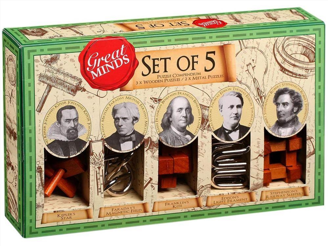 Great Minds Set Of 5 (Men)/Product Detail/Adult Games