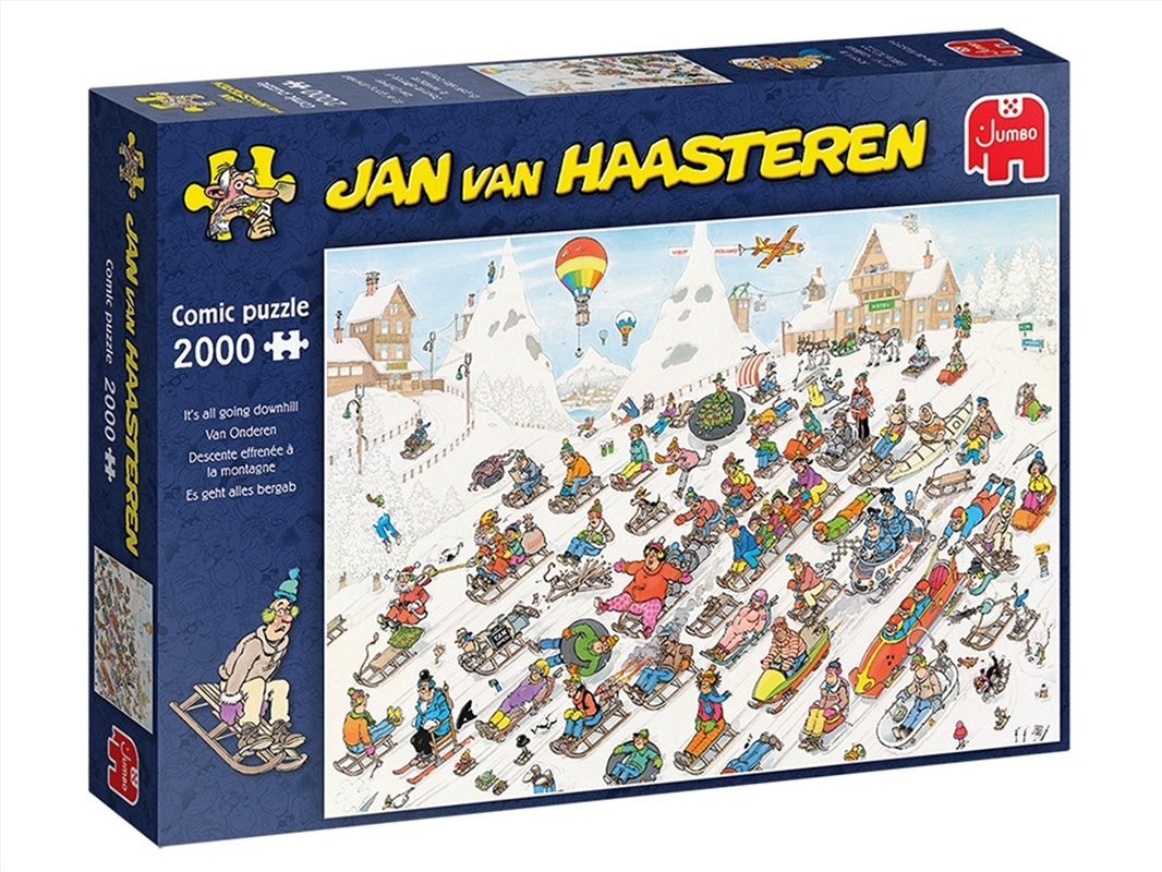 Jvh All Going Downhill 2000Pc/Product Detail/Jigsaw Puzzles