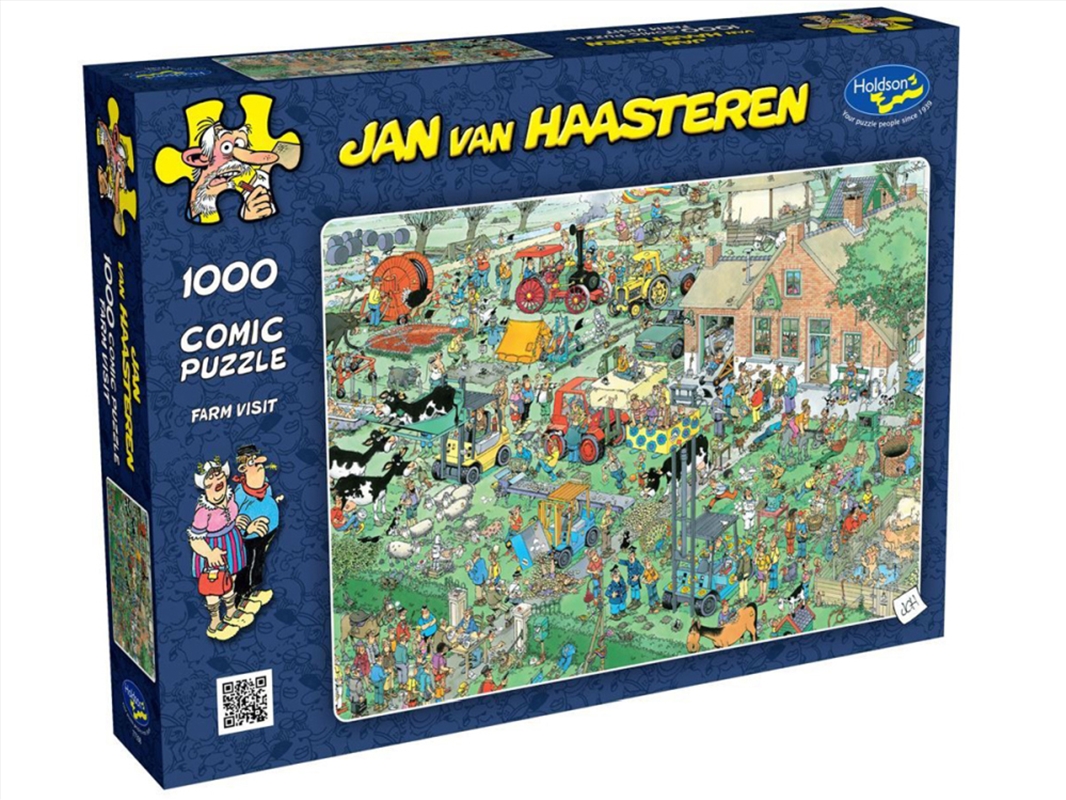 Jvh Farm Visit 1000Pc/Product Detail/Jigsaw Puzzles