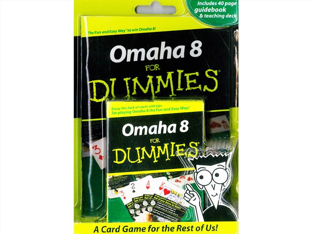 Omaha 8 For Dummies/Product Detail/Card Games