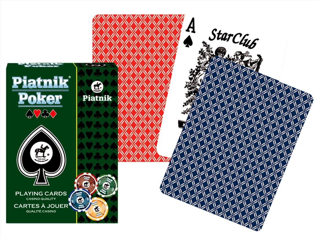 Piatnik Poker Single Deck/Product Detail/Card Games