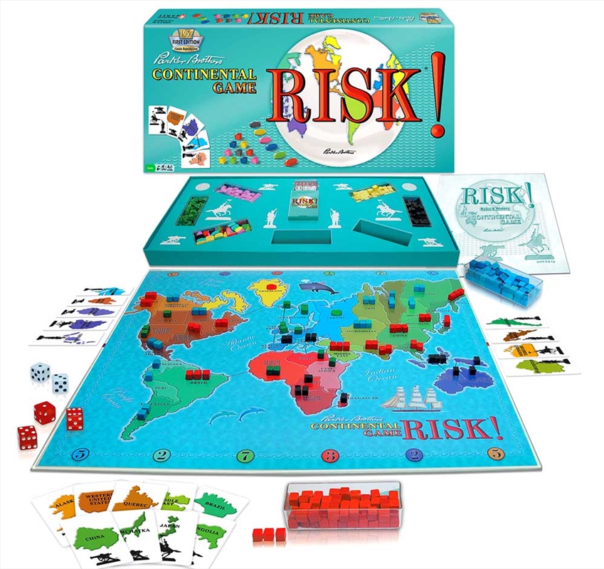 Risk, 1959 1St Edition/Product Detail/Games