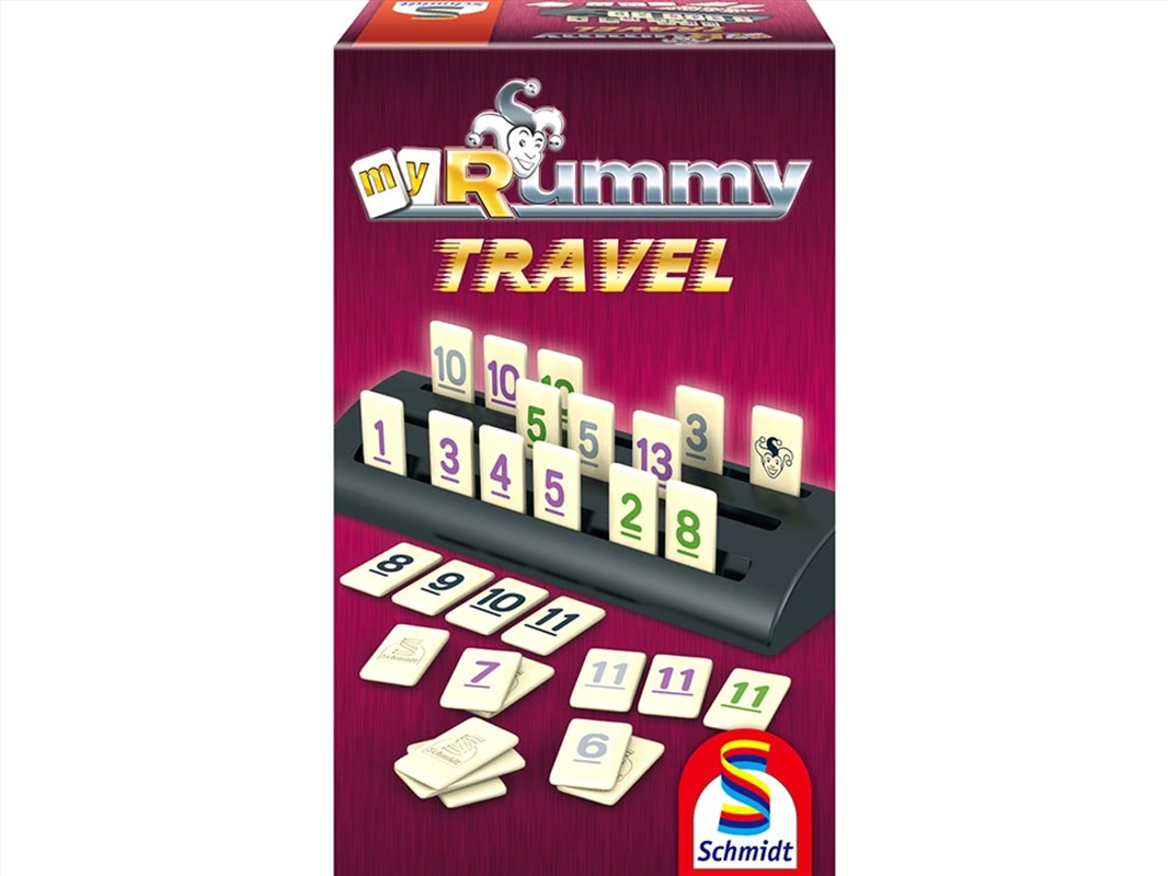 Rummy Travel W/Racks (Schmidt)/Product Detail/Card Games