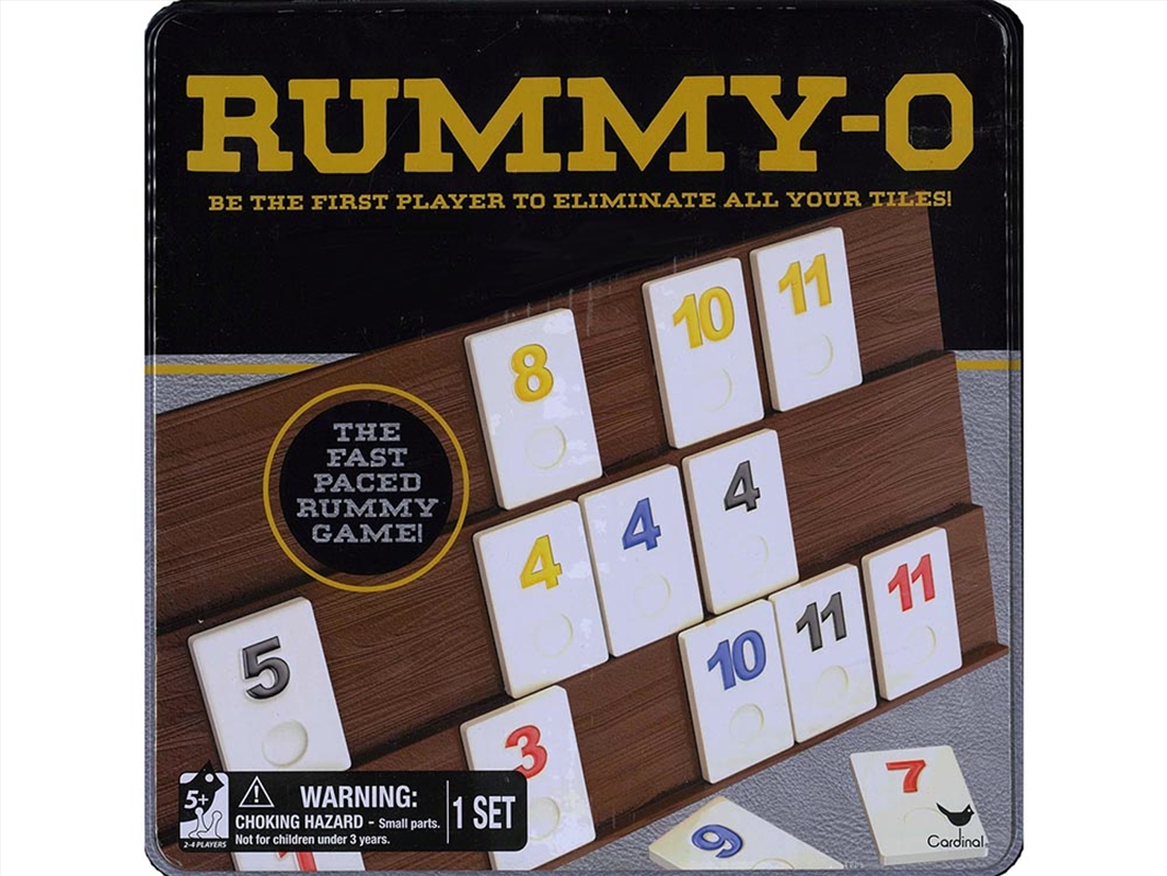 Rummy-O In Tin (Cardinal)/Product Detail/Games