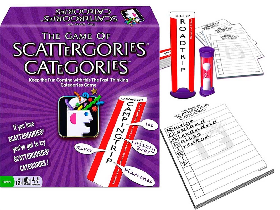 Scattergories Categories/Product Detail/Games