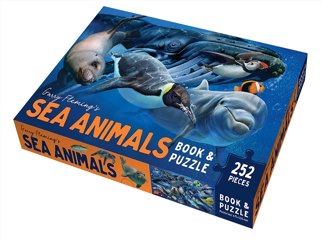 Sea Animals Book & Jigsaw/Product Detail/Jigsaw Puzzles