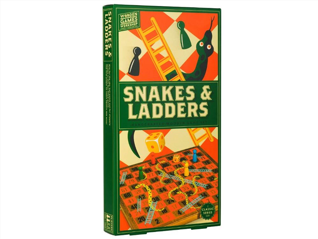 Snakes & Ladders (Wood Gwshop)/Product Detail/Games