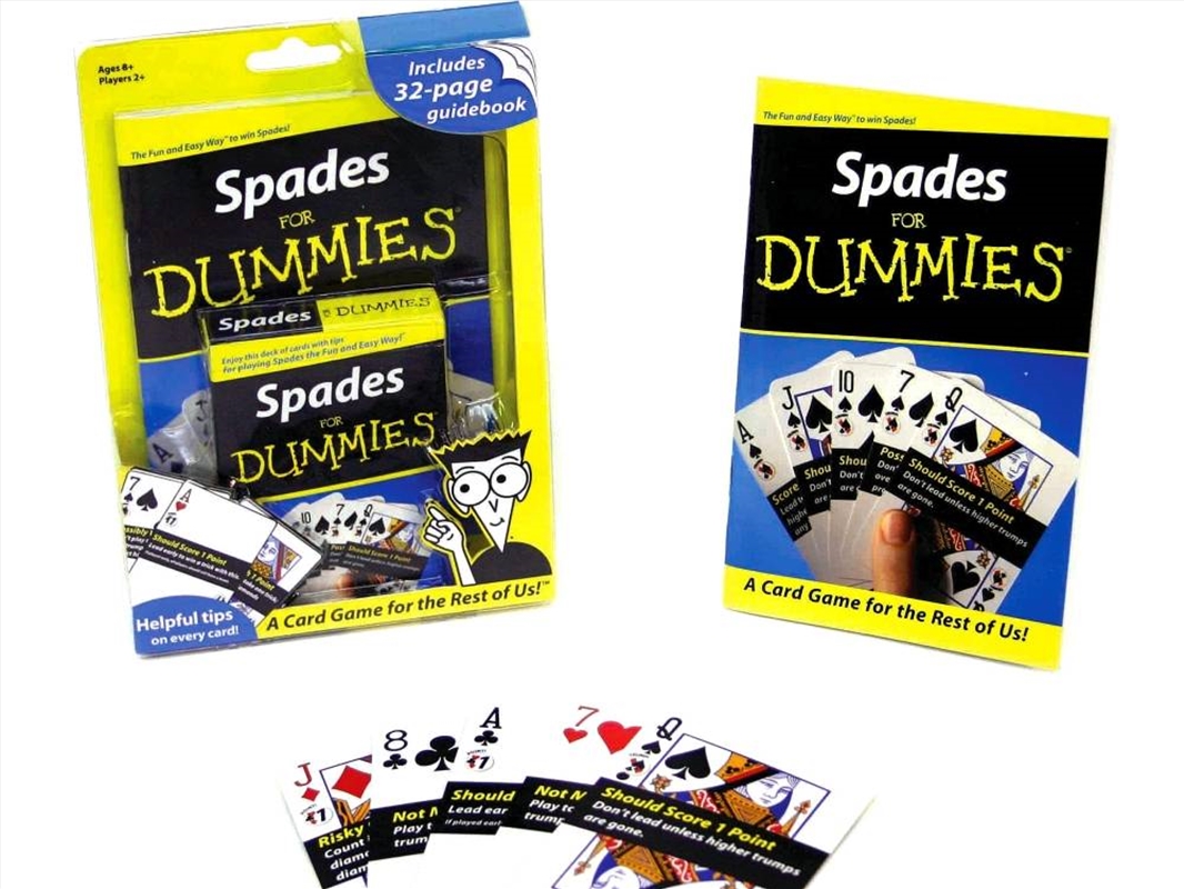 Spades For Dummies/Product Detail/Card Games