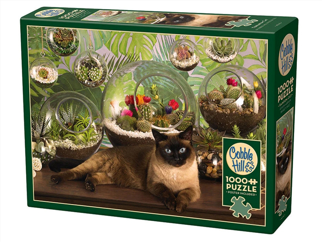 Terrarium Cat 1000Pc/Product Detail/Jigsaw Puzzles