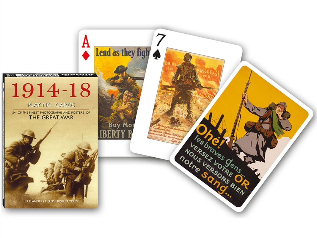 The Great War 1914-18 Poker/Product Detail/Card Games