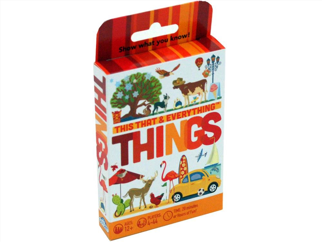 This That & Everything: Things/Product Detail/Card Games