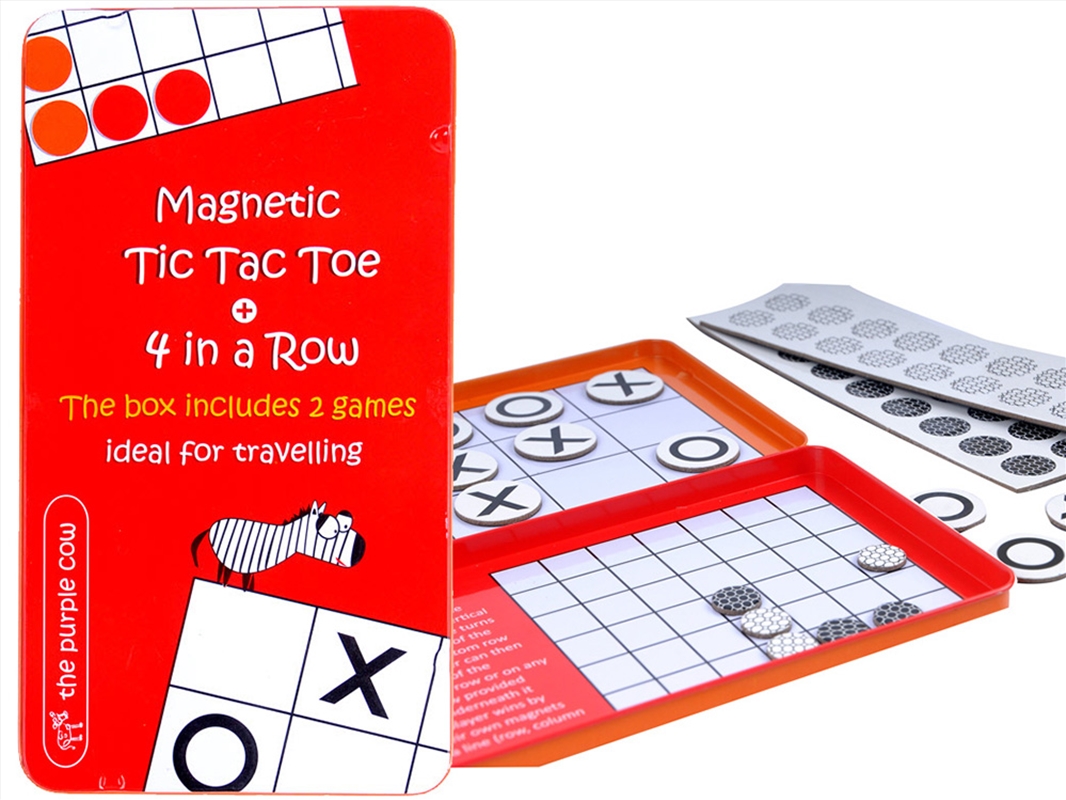 Tic Tac Toe, Magnetic Trvl.Tin/Product Detail/Games