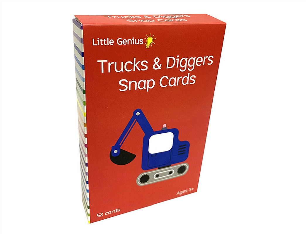 Trucks & Diggers Snap Little Genius/Product Detail/Card Games