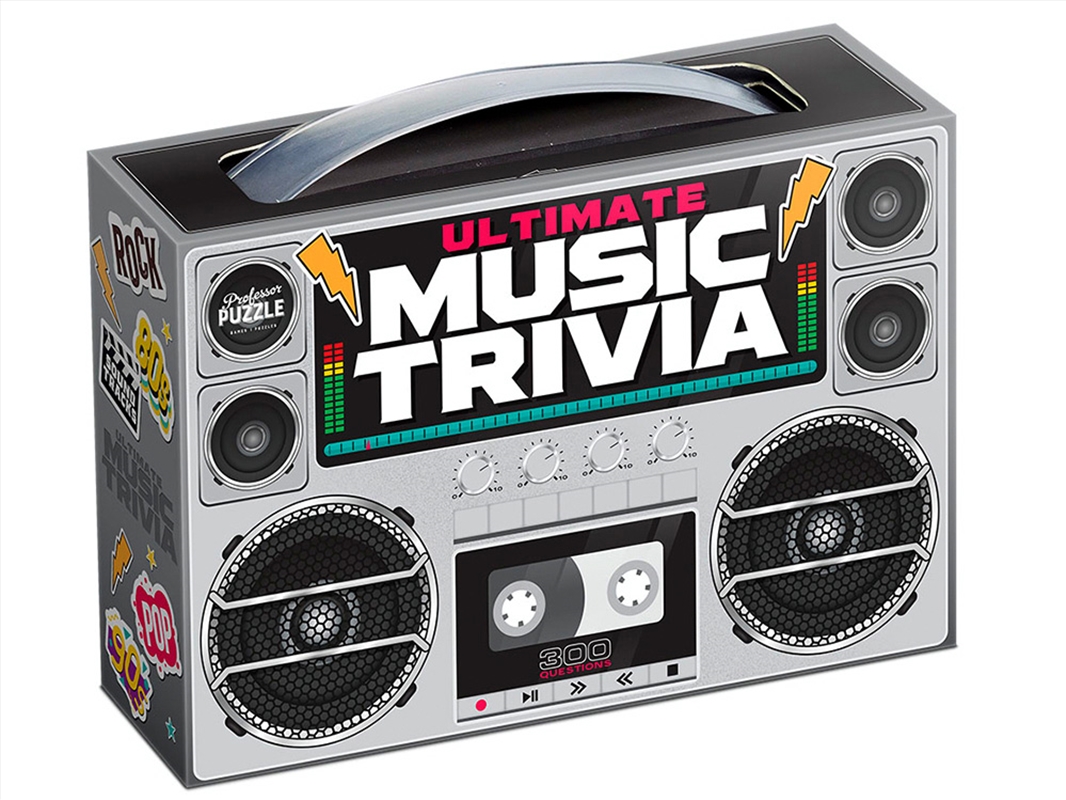 Ultimate Music Trivia Card Gm./Product Detail/Card Games