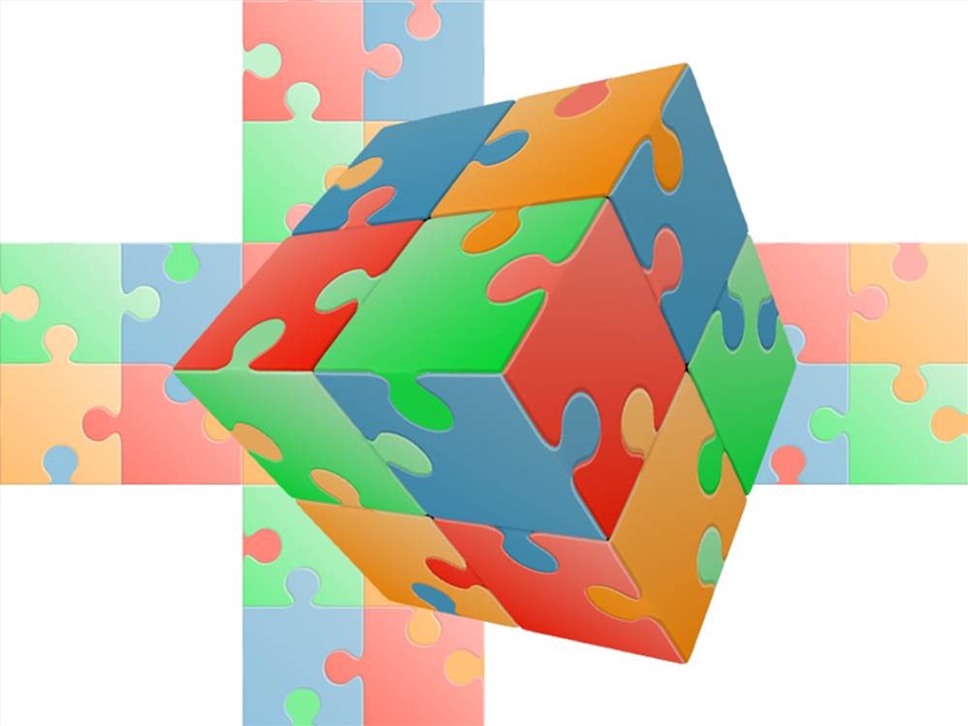 V-Cube Jigsaw 2X2 Flat/Product Detail/Adult Games