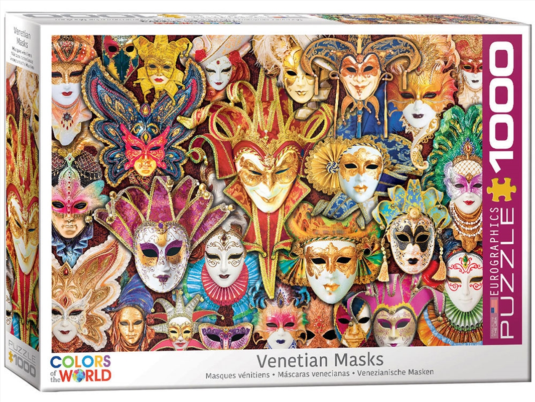 Venetian Masks 1000Pc/Product Detail/Jigsaw Puzzles