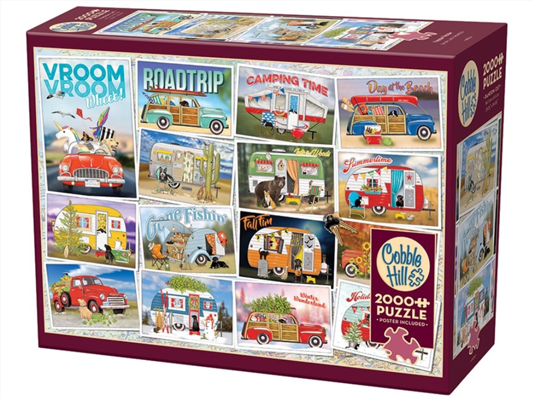 Vroom Vroom 2000Pc/Product Detail/Jigsaw Puzzles