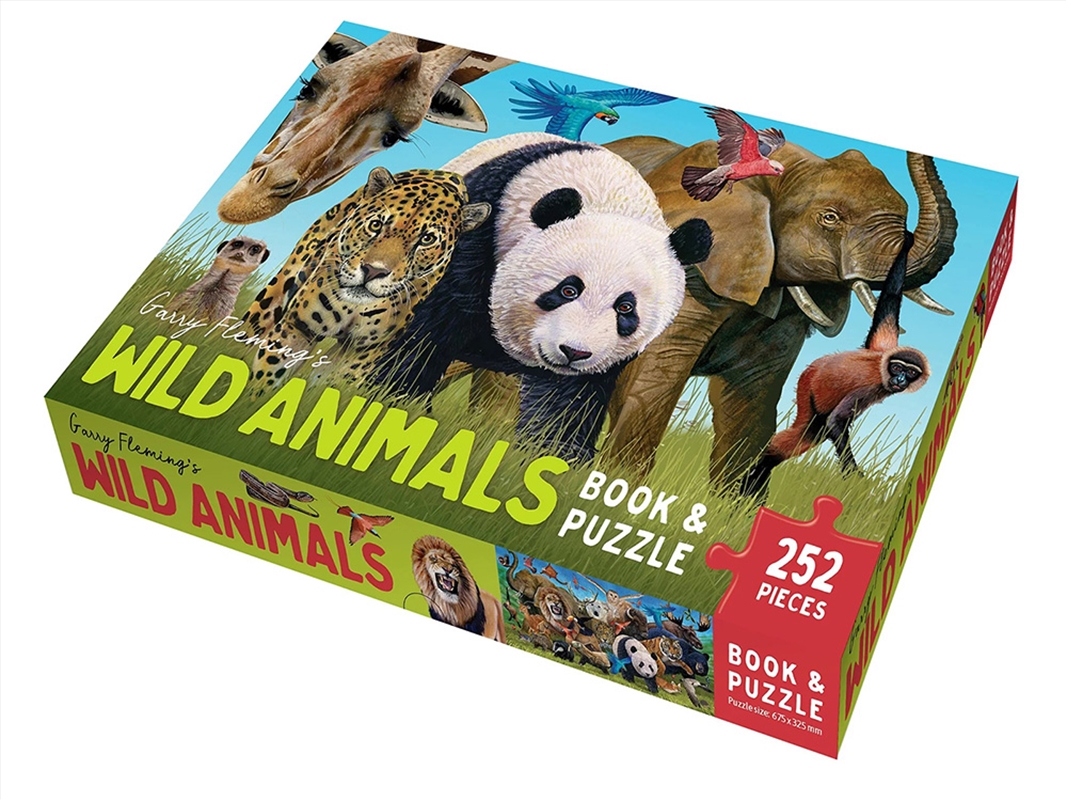 Wild Animals Book & Jigsaw/Product Detail/Jigsaw Puzzles