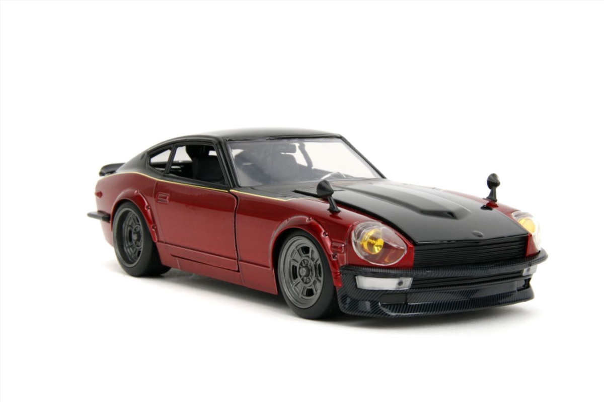 Fast & Furious X - 1972 Datsun 240Z Gloss Red/Black 1:24 Scale Diecast Vehicle/Product Detail/Figurines