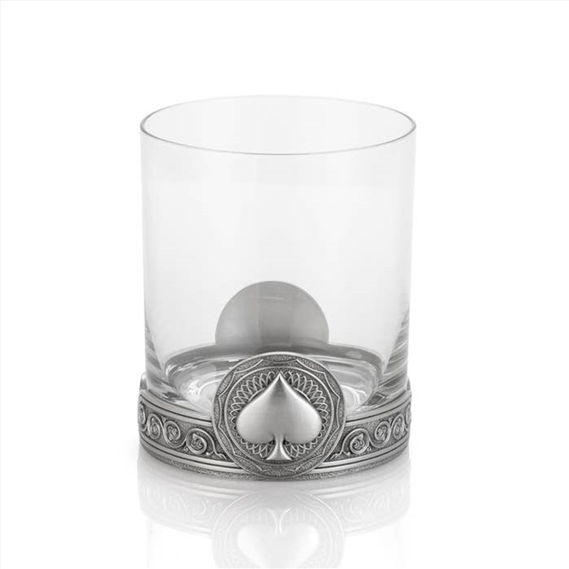 Spades Whiskey Tumbler (30cL)/Product Detail/Glasses, Tumblers & Cups