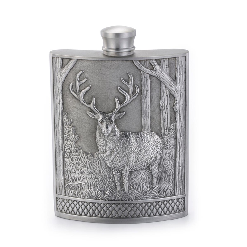 Stag Hipflask (16.5cl)/Product Detail/Flasks & Shot Glasses