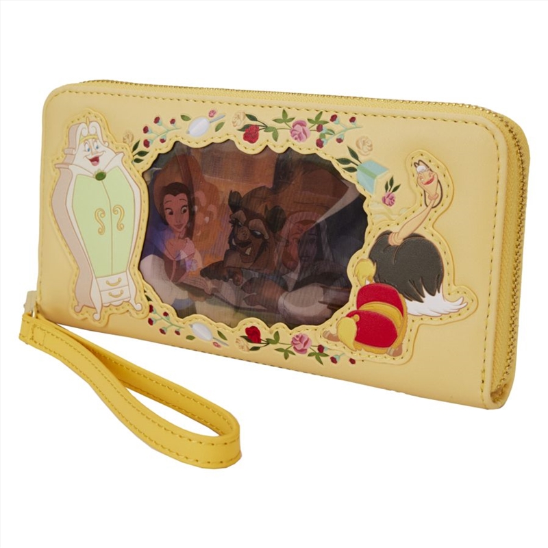 Loungefly Beauty & the Beast (1991) - Belle Lenticular Wristlet/Product Detail/Wallets