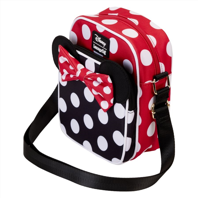 Loungefly Disney - Minnie Rocks The Dots Nylon Passport Crossbody/Product Detail/Bags