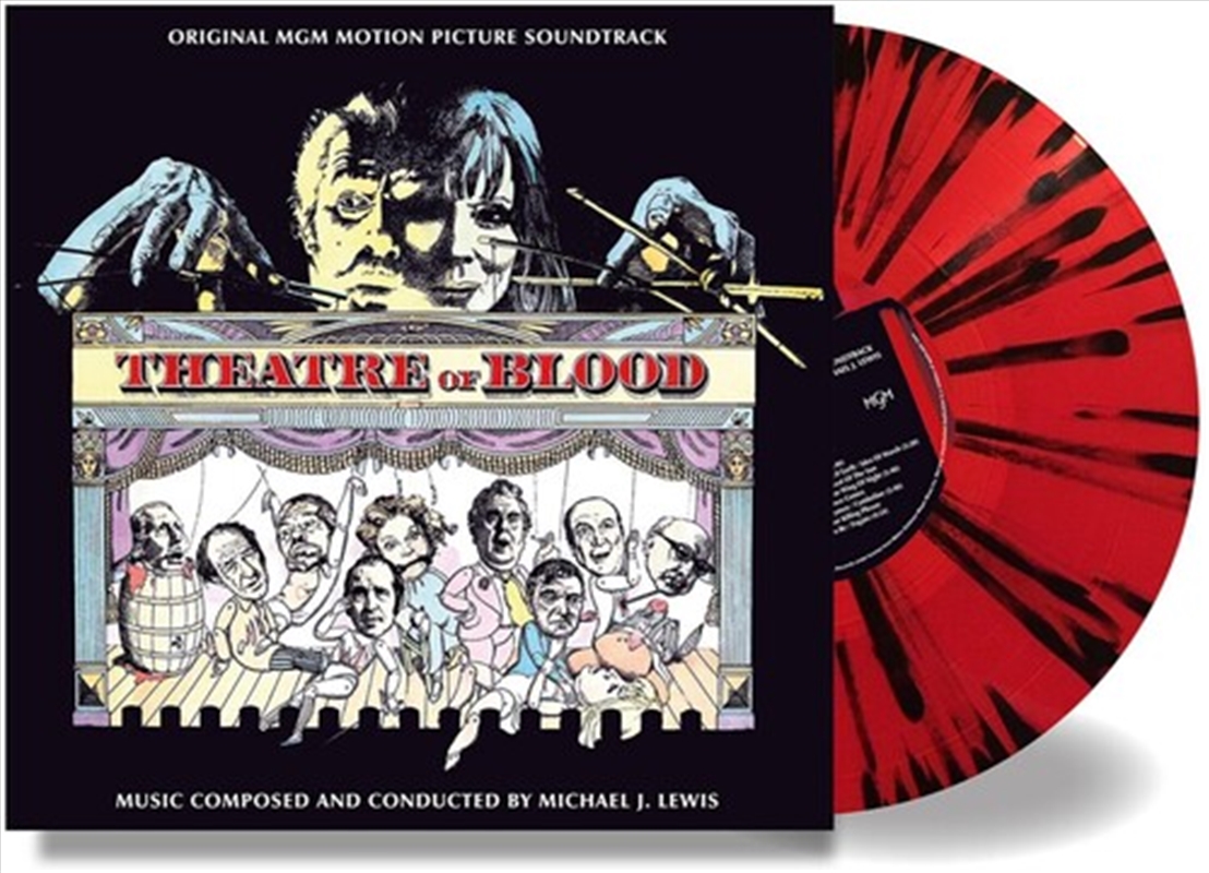 Theatre Of Blood (Original Soundtrack) - Blood Red & Black Splatter Coloured Vinyl/Product Detail/Soundtrack