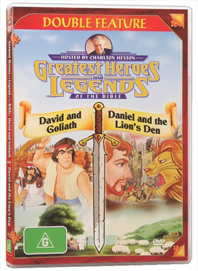 David and Goliath/Daniel and the Lion's Den (Greatest Heroes & Legends Of The Bible Series)/Product Detail/Animated