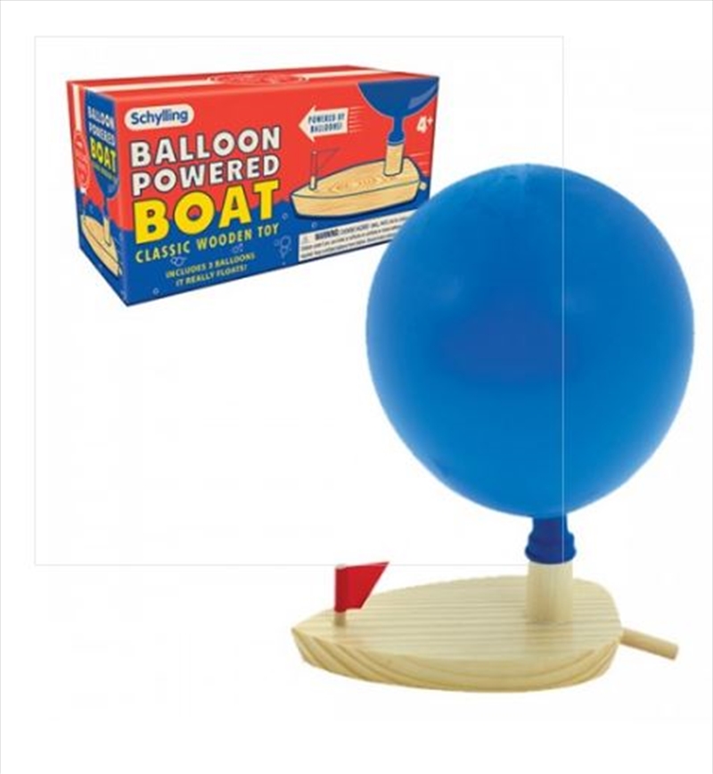 Schylling - Balloon Powered Boat/Product Detail/Toys