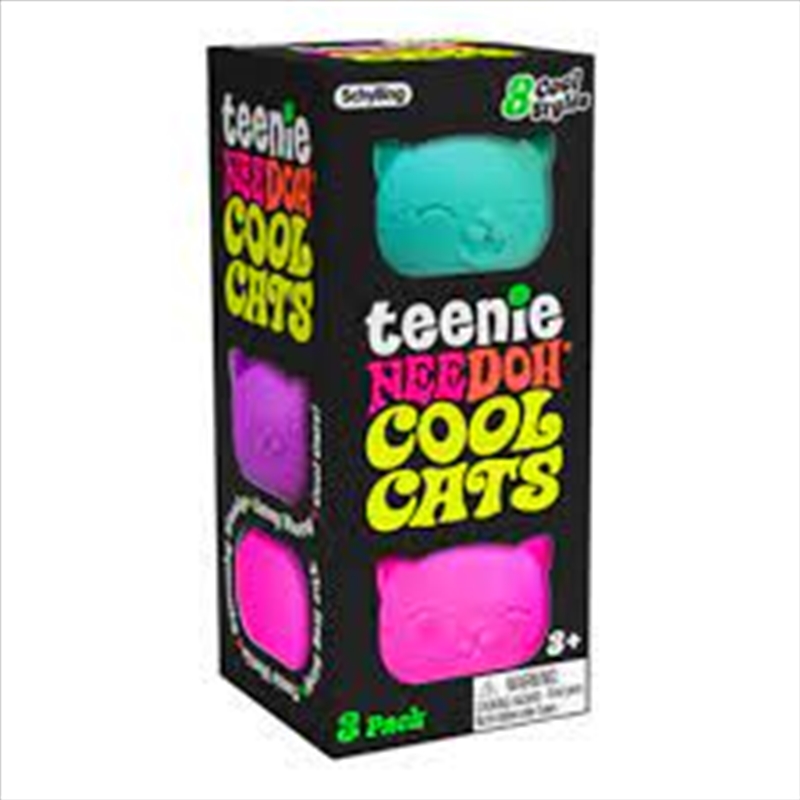 Schylling - Cool Cats Teenie Nee Doh (SENT AT RANDOM)/Product Detail/Stress & Squishy