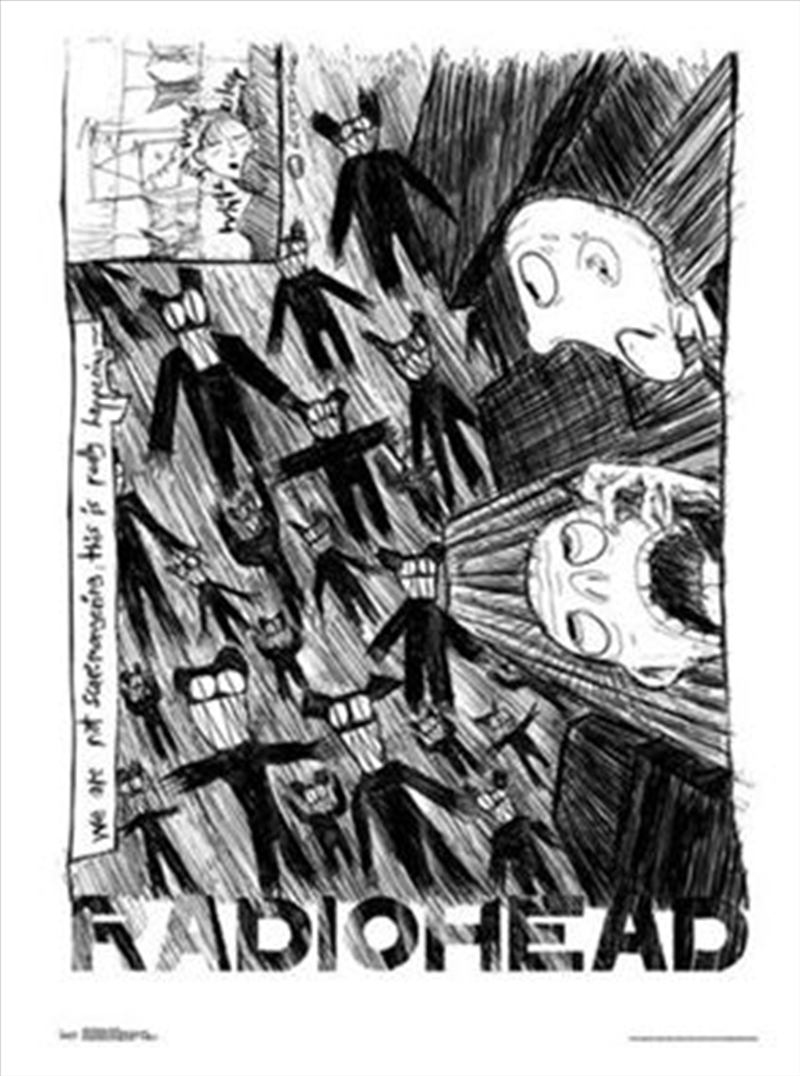 Radiohead - Scribble/Product Detail/Posters & Prints