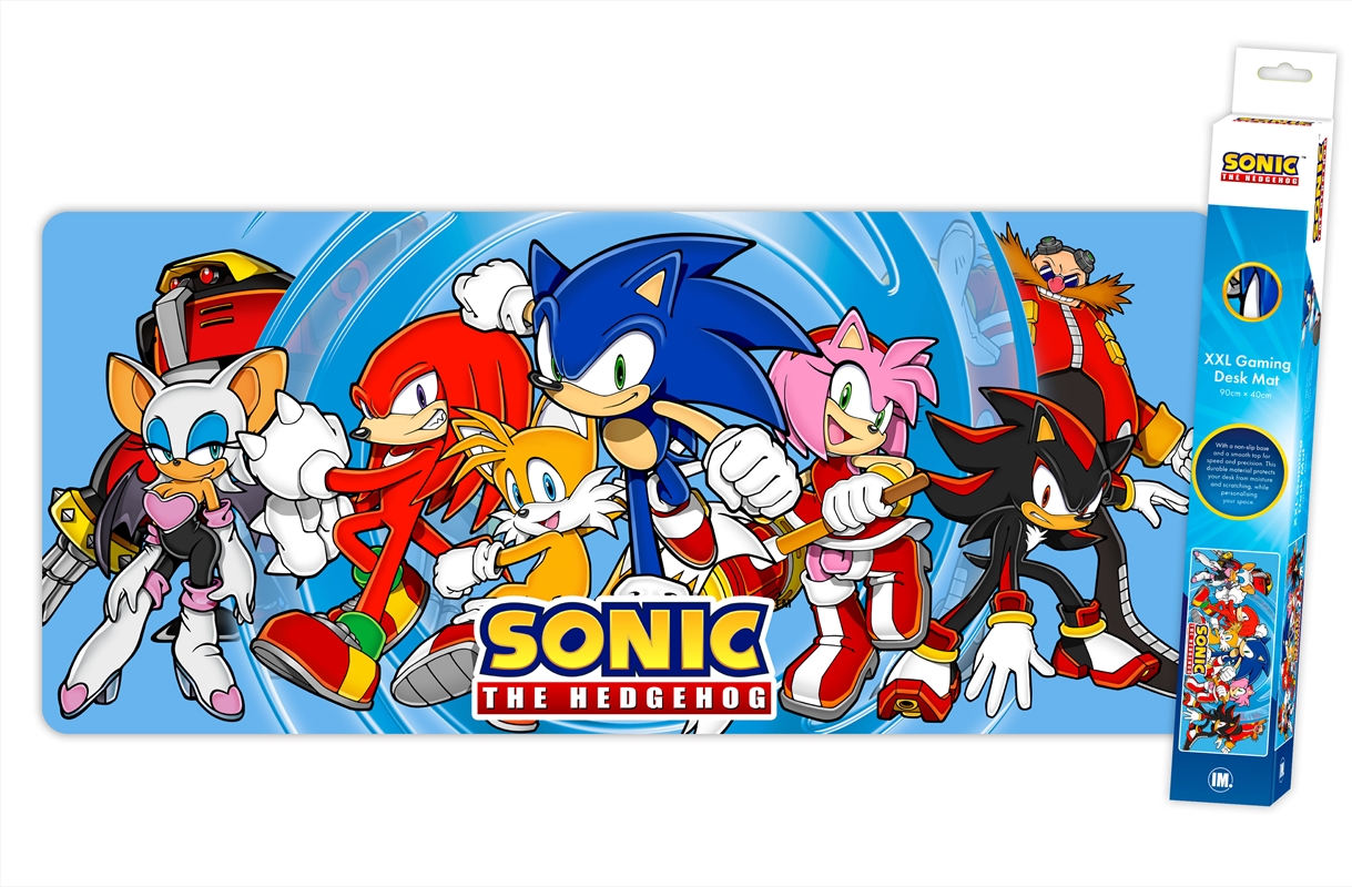 Sonic The Hedgehog - Sonic Characters - XXL Gaming Mat/Product Detail/Consoles & Accessories